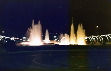 Place Massena la nuit